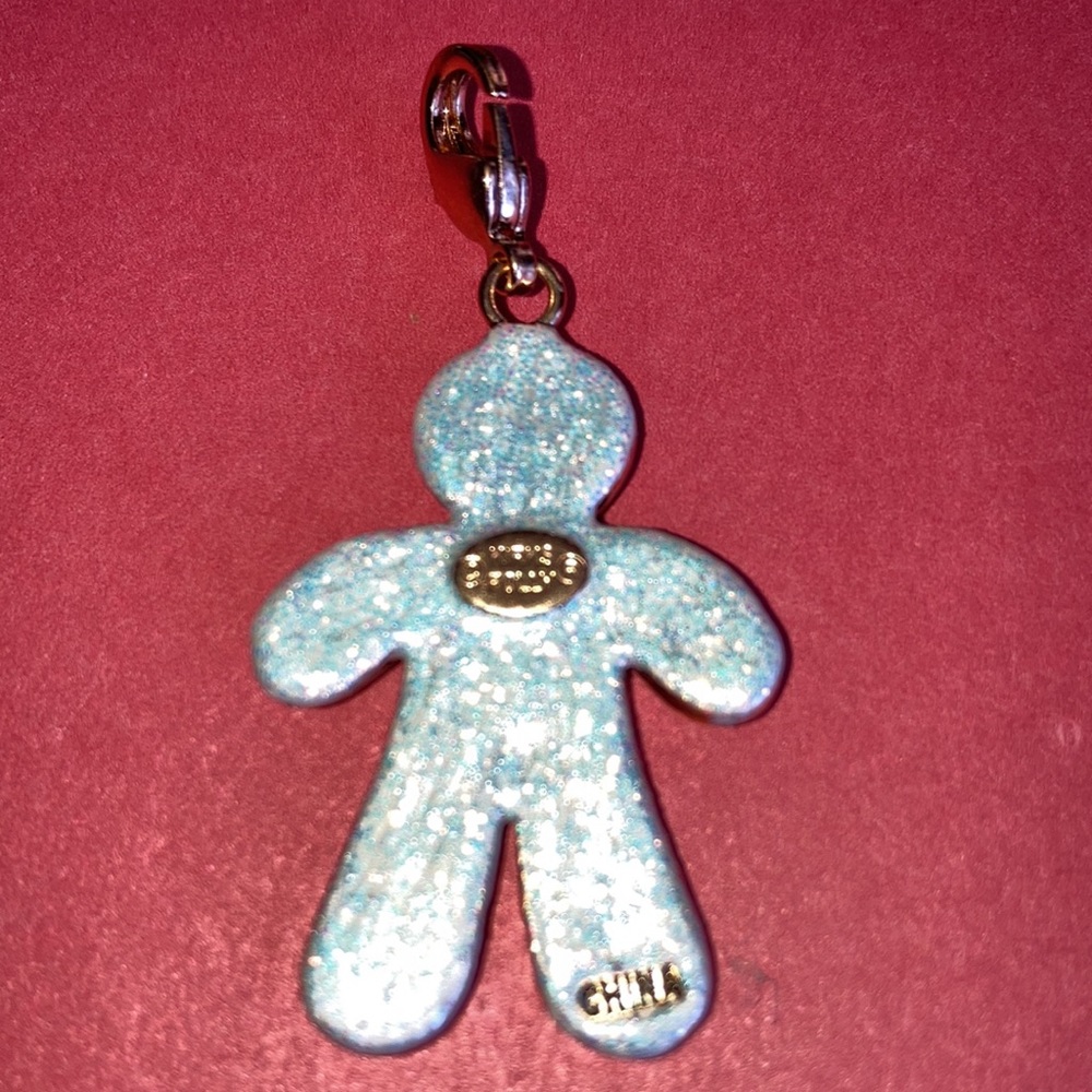 NWOT KIRK’S FOLLY GT CHARM or pendant for necklace—brown w/red buttons. $22 - Picture 3 of 4